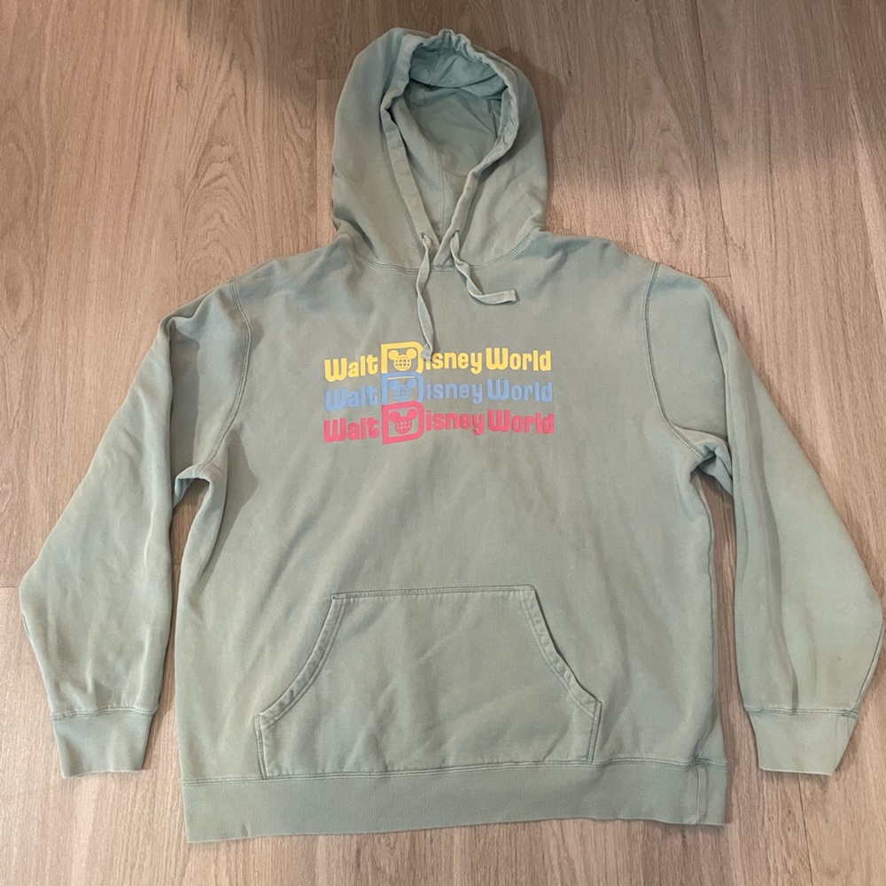 Green Walt Disney World Hoodie XL